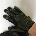 Перчатки тактические Mechanix M-Pact (реплика) олива S, M, L, XL, XXL